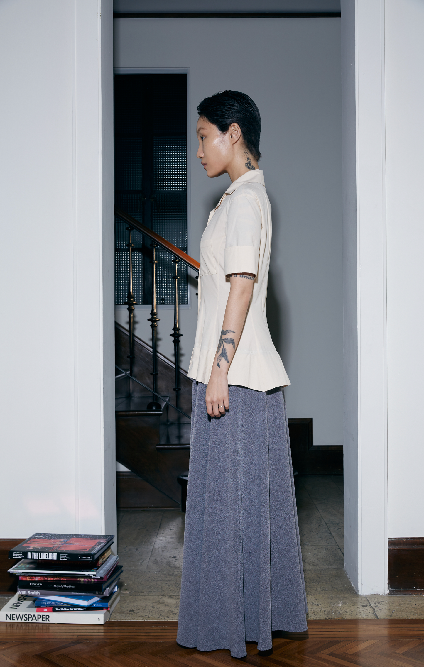 Two Piece Look Maxi Dress