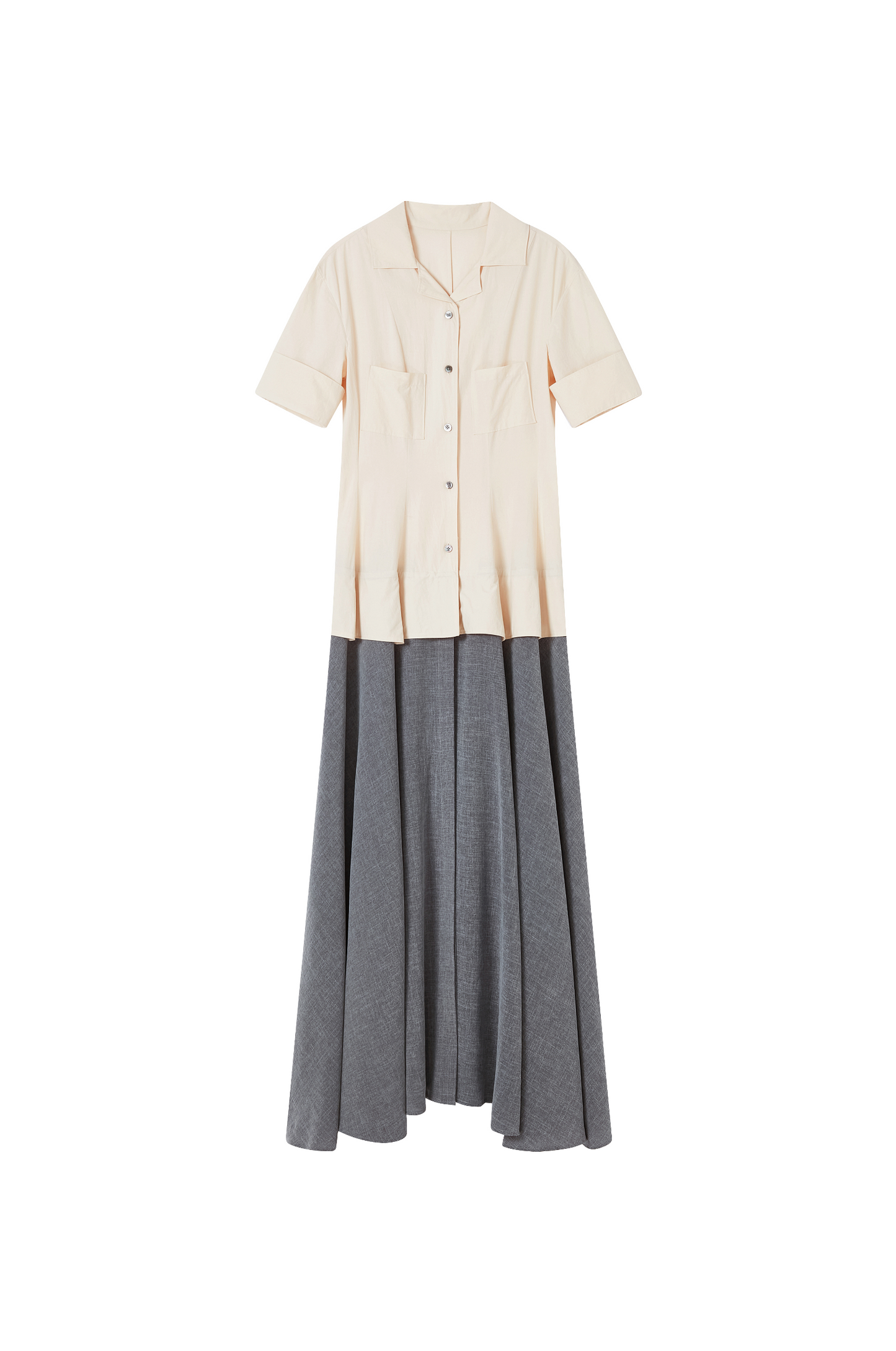 Two Piece Look Maxi Dress