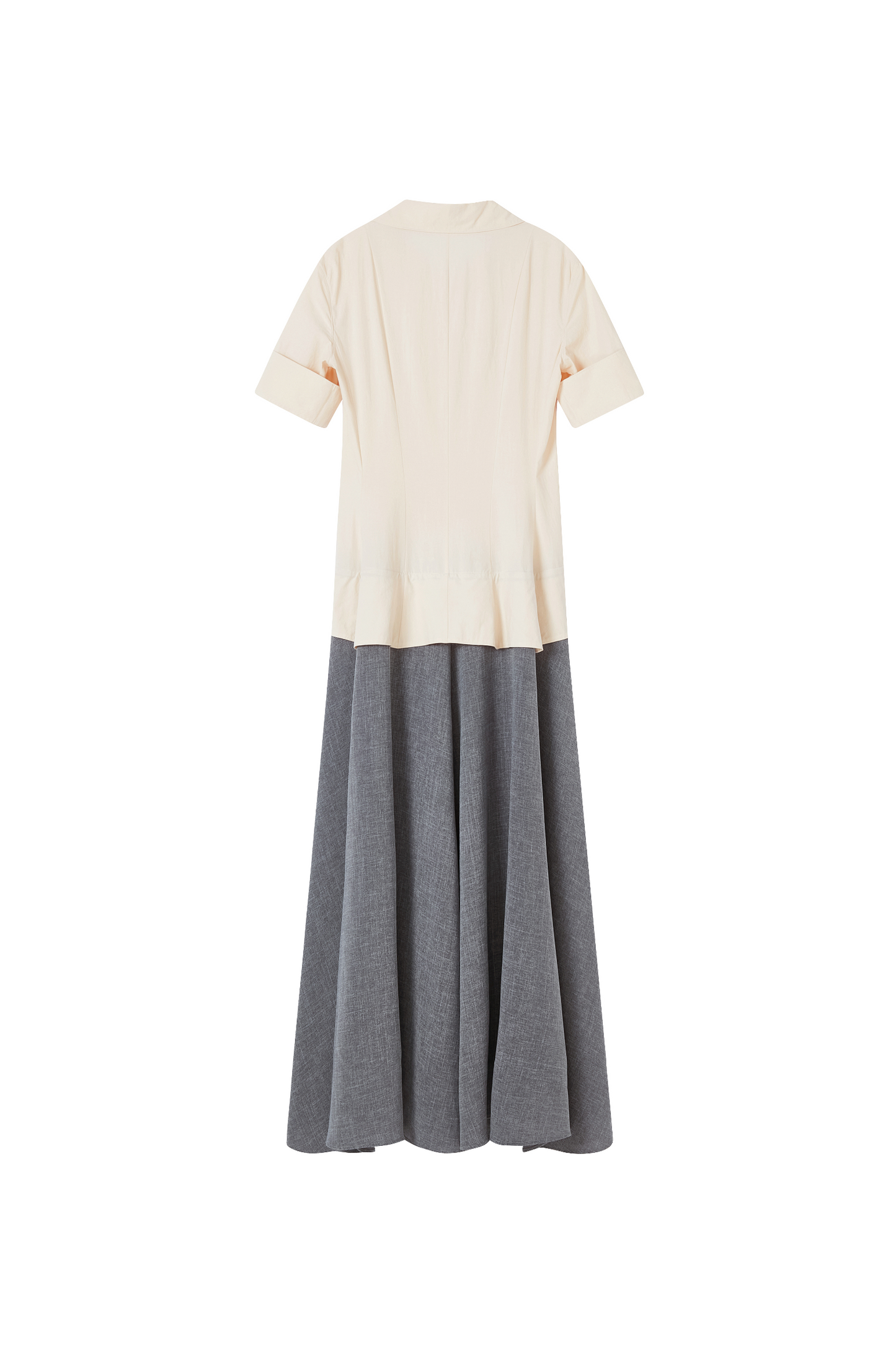 Two Piece Look Maxi Dress